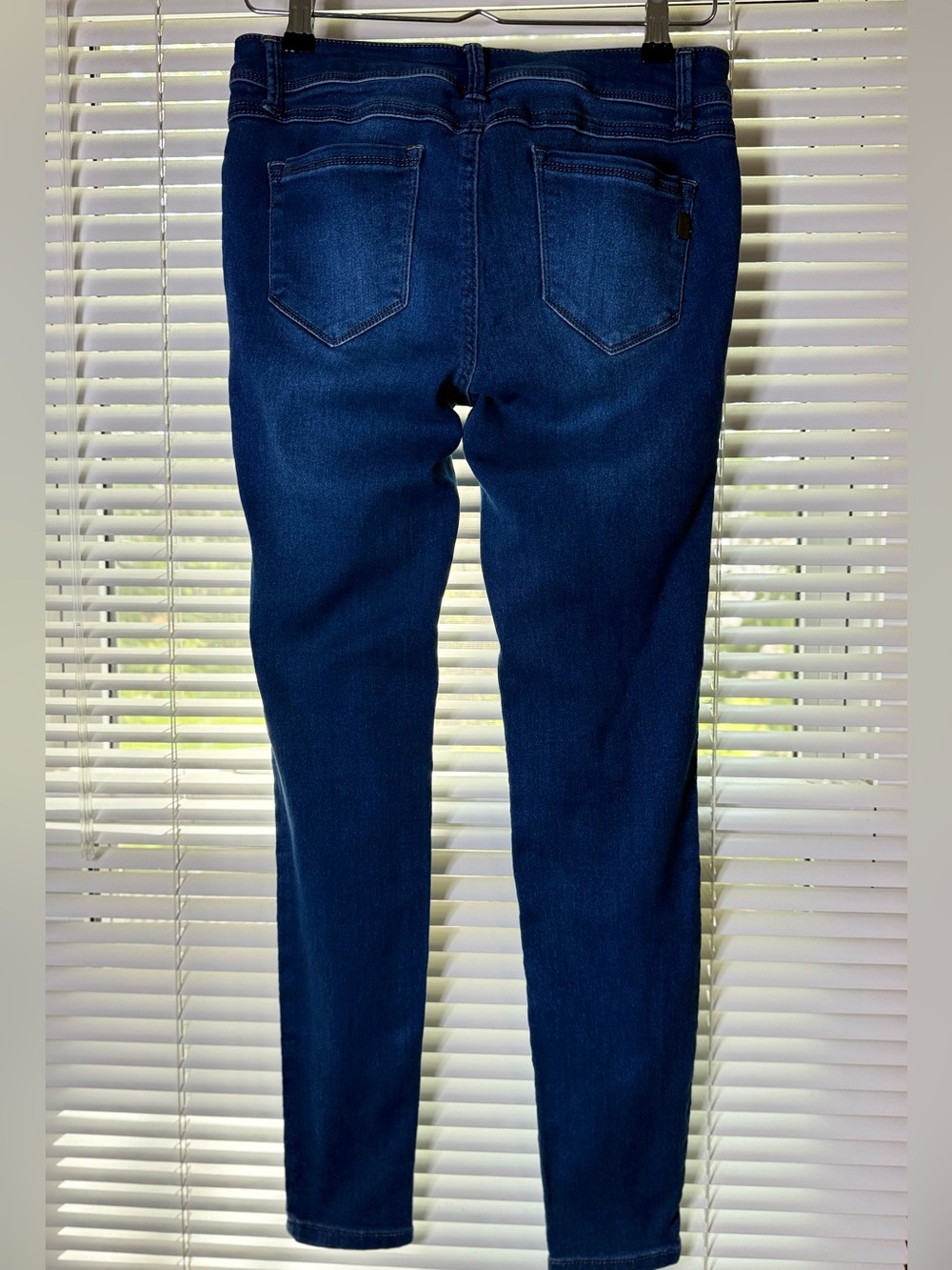 1822 Denim Mid Rise Butter Skinny Jeans Blue Womens Size 29 - Picture 2 of 13